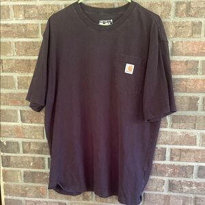 Carhartt Dark Solid Loose Fit T-Shirt with Pocket